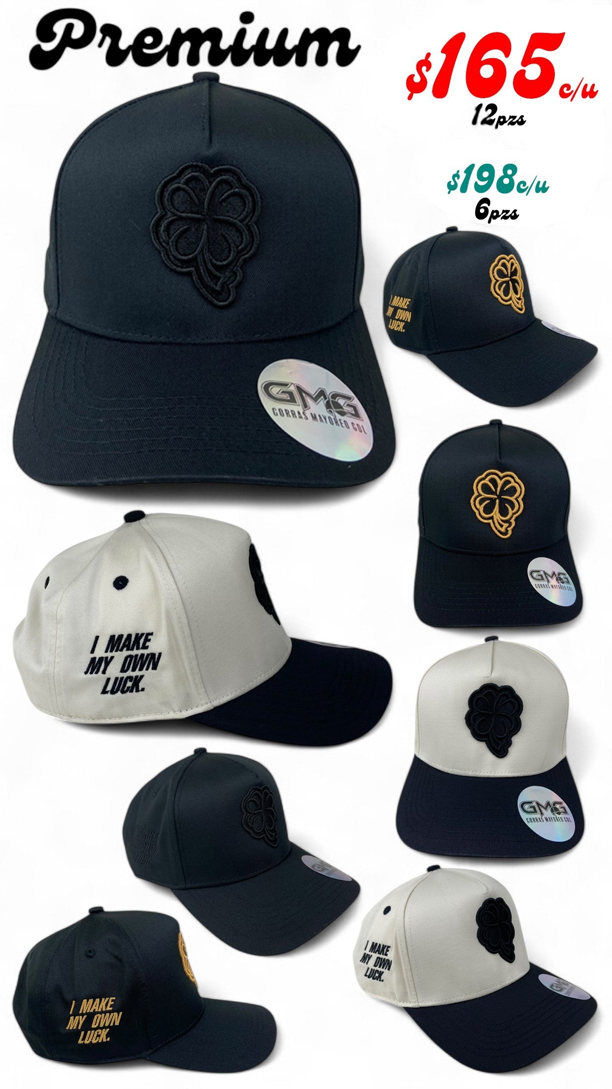 Gorra Premium Trebol JC