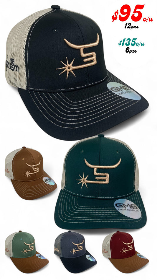 Gorra Vaquera Spin Em Trucker